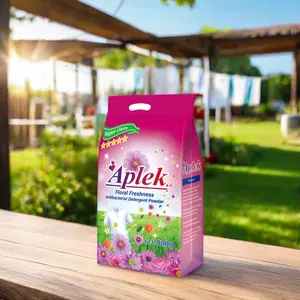 Aplek - Detergente biodegradável de alta qualidade, limpador multiuso, removedor de manchas, sabonete em pó doméstico, 800g, ideal para o Sudeste Asiático