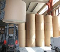 Rouleau de papier thermique pour aliments, matière première, largeur 794mm 800mm, Jumbo