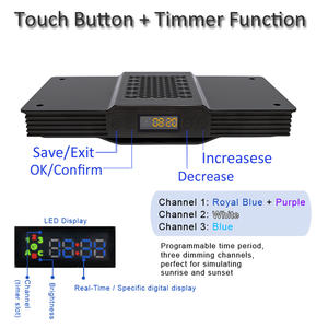 Aqua Knight 75W arrecife de coral marino agua salada agua de mar agua dulce <span class=keywords><strong>acuario</strong></span> luz <span class=keywords><strong>Led</strong></span> <span class=keywords><strong>programable</strong></span> amanecer puesta de sol V3 - Product Image 5