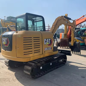 Alto rendimiento Original Cat305.5e2 Cat305sr Cat305c en Shanghai, usado 5.5ton Excavadora hidráulica sobre orugas Cat 305.5e2 para la venta - Product Image 1