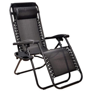 <span class=keywords><strong>Chaise</strong></span> <span class=keywords><strong>de</strong></span> <span class=keywords><strong>jardin</strong></span> pliante inclinable et sans gravité pour l'extérieur <span class=keywords><strong>Chaise</strong></span> <span class=keywords><strong>longue</strong></span> <span class=keywords><strong>de</strong></span> plage avec porte-gobelet - Product Image 6