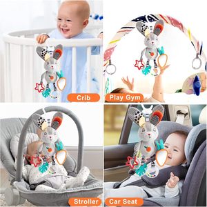 Jouets en peluche pour poussette, hochets pour bébé, mobiles, clochettes suspendues en forme d'animaux de dessin animé, jouets éducatifs pour bébés de 0 à 12 mois - Product Image 2