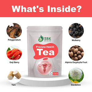 Thé personnalisé pour hommes pour le soin de la prostate avec racine de réglisse et cannelle, stimule la vitalité, soutient le bien-être corporel, thé alimentaire à base de plantes - Product Image 3