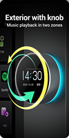 Shengxu Android 7in IPS Display Smart Switch avec Wi-Fi pour la conception rotative en alliage d'aluminium alimenté par USB pour la maison et l'hôtel