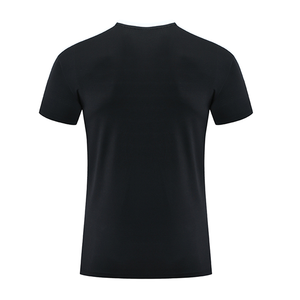 T-shirt de sport respirant en polyester de haute qualité pour l'entraînement et le jogging, personnalisable avec impression, pour la gym et le fitness, coupe ajustée - Product Image 5