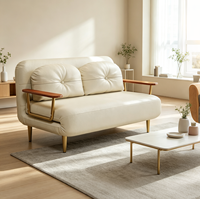Canapé-lit compact convertible pour salon, chambre à coucher, chambre d'amis, taille personnalisée, MOQ 1 VLranlife