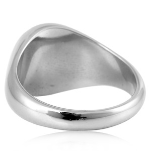yunnique Minimalist Stainless Steel <b>Plain</b> <b>Ring</b> Gold <b>Silver</b> Black Unisex Fashion Jewelry Gift Geometric Design FY280210 - Product Image 3