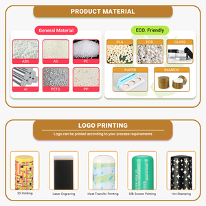 Omi tùy chỉnh nhỏ gọn Blush trường hợp Vòng cắt thiết kế với trường hợp Báo Chí cho bột lỏng mặt bột làm bằng ABS PP nhựa cho mỹ phẩm - Product Image 6