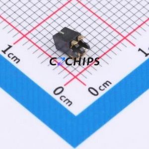 GT-BTP12702-0225B-013B Blade/Spring Contact Battery Connector SMD,P=1.27mm Connector Spring Contact Type 1.27mm 2P Vertical - Product Image 2