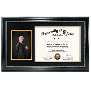 Thân thiện với môi tùy chỉnh PS tốt nghiệp bằng tốt nghiệp giấy chứng nhận khung ảnh với đôi thảm 5x7 A4 - Product Image 1