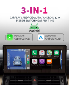Unidad Principal GPS <span class=keywords><strong>Dasaita</strong></span> con Pantalla QLED de 12.3 Pulgadas, CarPlay y Android, Sistema Multimedia Estéreo para Toyota Land Cruiser LC300 2022-2024 - Product Image 4