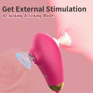 Juguete Sexual con Vibradores de Punto G y 10 Modos de Succión para Estimulación del Clítoris y Pezones, Dildos Anales, Juegos para Adultos para Parejas - Product Image 5