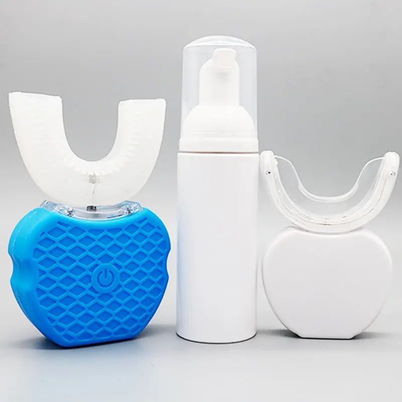 3D Zahn aufhellung führte Zahnbürste und Schaum Zahnpasta Private Label OEM