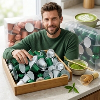 Capsules de thé Matcha de qualité cérémonielle 100% - Sans sucre 3g*10 Sachets en vrac et emballage en bouteille OEM personnalisable