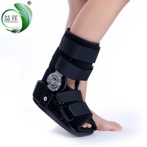Attelle de cheville Yixiang avec plaque en acier noir, taille SML, pour soutien et correction - Product Image 3