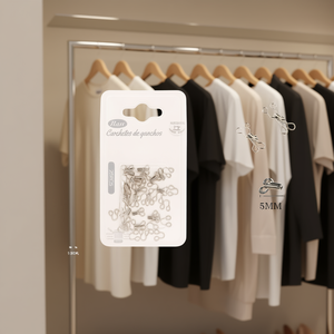 Ilan Ganci Metallici per Indumenti 5mm 20 Pezzi - Product Image 2