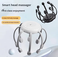 Masseur de Tête Poulpe Résoluteur de Problèmes 2026 Sans Fil Bluetooth Vibrations Électriques Anti-Stress