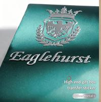 Étiquettes autocollantes personnalisées de luxe imperméables imprimées en 3D par transfert UV, autocollants en vinyle UV pour l'emballage