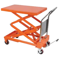 Mesa elevadora de tijera de bajo precio, mesa elevadora manual hidráulica, mesa elevadora de tijera móvil