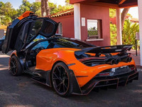 Kit de Conversión Completo para McLaren 720S, Estilo M Modificado, Kit de Carrocería de Fibra de Carbono Seca de Alto Rendimiento