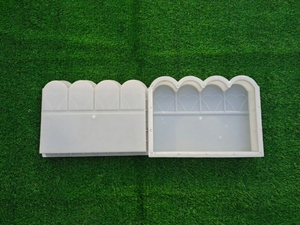 Molde de plástico para valla de estanque de flores - Product Image 3