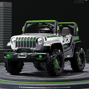 Populaire elektrische off-road speelgoedauto voor kinderen, grote maat, op batterijen, met afstandsbediening, gemaakt van duurzaam plastic - Product Image 2