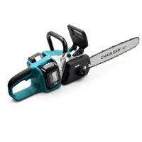Tronçonneuse sans fil professionnelle Makita sans balais, guide-chaîne de 16 pouces, 25,5 m/s pour la coupe du bois, l'élagage et la préparation de bois de chauffage
