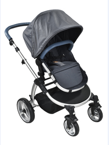 عربة أطفال رضع مقعد عربة أطفال عصرية للبيع 3 في 1 عربة أطفال متعددة الوظائف مع مقعد سيارة سلة - Product Image 4