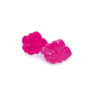 Pasador para el pelo S&D Hot Pink Sweet Pea GaBBY con doble cara, doble broche, antideslizante y con brillantina (1) - Product Image 2