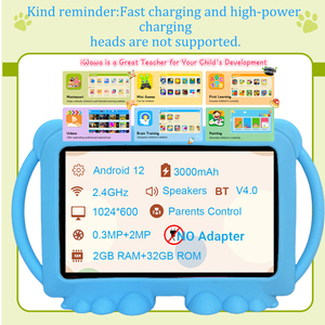 Bán Chạy Nhất 7-Inch Trẻ Em Tablet PC Quad Core 2GB Bộ Nhớ Di Động HD Nhiều Ứng Dụng Màu Sắc Tươi Sáng Cho Giáng Sinh Đen <span class=keywords><strong>Friday</strong></span> - Product Image 5