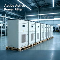 Filtres actifs disponibles dans les hôpitaux 35A-100A, éliminent les harmoniques de la réseau électrique, solution fiable de gestion de l'énergie