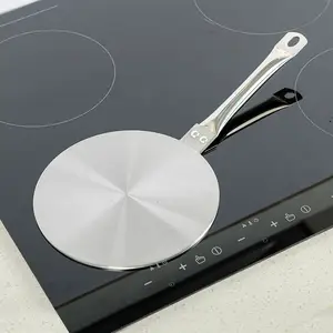 不锈钢厨房莫卡锅热扩散器盘电磁炉热扩散器板感应适配器板