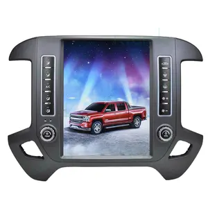 Krando android11.0 12.1 polegadas autoradio navegação multimídia dvd player para Chevrolet Silverado GMC Sierra 2014-2018 carpaly