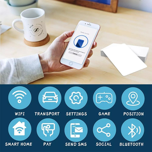 Nfc loại ndef định dạng thẻ trống không thấm nước <span class=keywords><strong>RFID</strong></span> ISO 213 CR80 PVC Pet 13.56MHz kim loại cho khách sạn thông tin liên lạc - Product Image 4