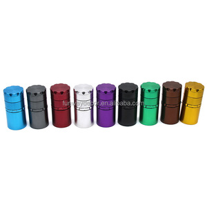 Nuevo Molinillo de Hierbas y Cigarros de Lujo <span class=keywords><strong>Funway</strong></span> FWS-C006 de Aleación de Aluminio de 50 mm con Tarro de Almacenamiento de 5 Capas, 8 Colores, Accesorio Manual - Product Image 2