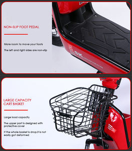 Lotkind <span class=keywords><strong>Moto</strong></span> électrique 10 pouces, siège double confortable, frein à disque sensible, 2000W 350W, <span class=keywords><strong>pneu</strong></span> à vide, utilisation <span class=keywords><strong>plus</strong></span> <span class=keywords><strong>large</strong></span>, cyclomoteur au lithium - Product Image 6