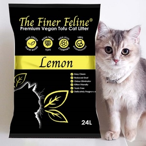 Litière pour chat au tofu sans poussière écologique parfumée à la lavande amidon de maïs biodégradable disponible tailles 6L 24L pour chatons - Product Image 3