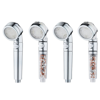 Offre Spéciale : Ensemble de Douche à Main LED Chromé avec Tuyau – Kit de Douche Moderne pour Salle de Bain avec Solution de Filtration d'Eau Quotidienne