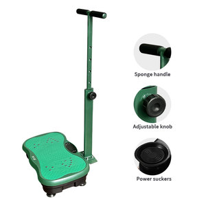 <span class=keywords><strong>Plateforme</strong></span> <span class=keywords><strong>vibrante</strong></span> électromagnétique 4D <span class=keywords><strong>oscillante</strong></span>, appareil de massage médical Power Fit, machine d'exercice <span class=keywords><strong>vibrante</strong></span> avec poignée - Product Image 6