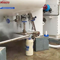 Usine d'oxygène liquide NUZHUO, capacité 50 m3/h, pureté de l'LOX 99,6 %, avec réservoir de produit O2 liquide