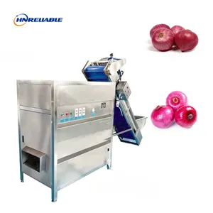 Küçük soğan kabuğu Skinner makineleri soğan cilt soyucu tedarikçisi otomatik soğan soyma makinesi satılık