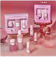 Op maat gemaakte schuiflade cosmetica cadeaudoos met vensterhoes en tray-design gegoten inlay voor verpakking van beauty make-up sets