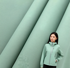 100% chaqueta cortavientos <span class=keywords><strong>de</strong></span> TPU reciclado Poly 150D 57 pulgadas repelente al agua C6 Grade4 zapatos tácticos teñidos <span class=keywords><strong>de</strong></span> hilo para ropa deportiva teñida - Product Image 5