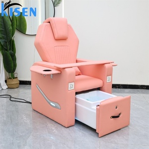 Station de manucure multifonctionnelle KISEN, fauteuil de pédicure électrique avec massage par pétrissage, pour salon de beauté des ongles - Product Image 1