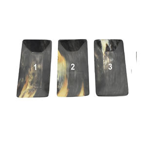 Bandeja de servicio decorativa para hoteles, restaurante y fiestas, cuerno de búhos naturales, hecha a mano - Product Image 6