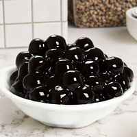 Perles de tapioca premium avec sirop de sucre en sachet de 1 kg pour les salons de thé et usage domestique – Popping Boba