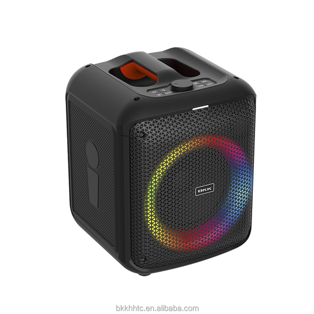 Wireless RGB IPX5 Waterproof Portable for 5.3 Stereo Speaker with Built-in Microphone for Outdoor Party Stage Karaoke