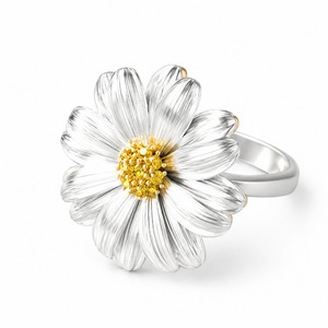 Anello Vintage con Fiore a Margherita, Regalo Quotidiano per Donne, Ideale per Feste - Product Image 3