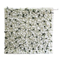Fleurs artificielles en tissu polyester à support tissé tridimensionnel, entièrement faites à la main, pour murs floraux, mariages et décorations de mariage
