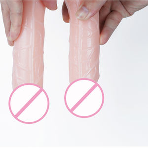 Mainan Seks Wanita Dildo Dua Sisi <span class=keywords><strong>Penis</strong></span> Realistis Masturbasi Orgasme Wanita <span class=keywords><strong>Vibrator</strong></span> Mainan Seks Produk Seks Wanita - Product Image 6